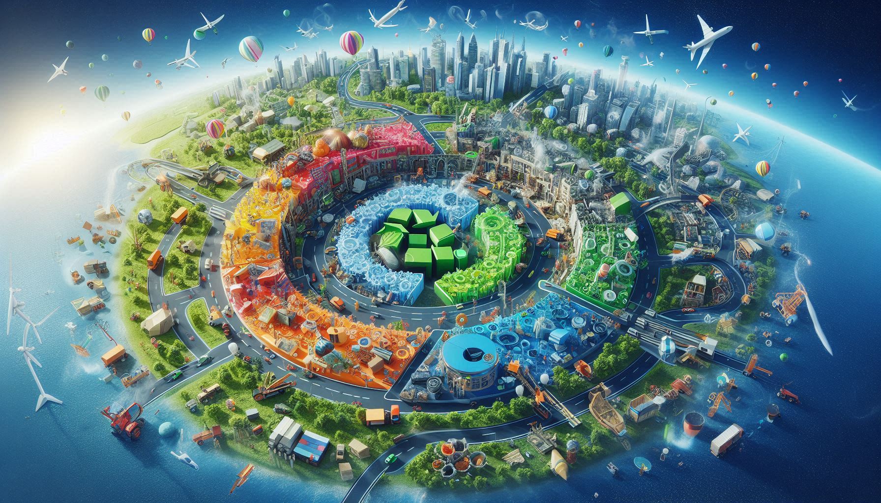 A Revolução da Economia Circular: Reduzindo Desperdícios e Promovendo a Sustentabilidade
