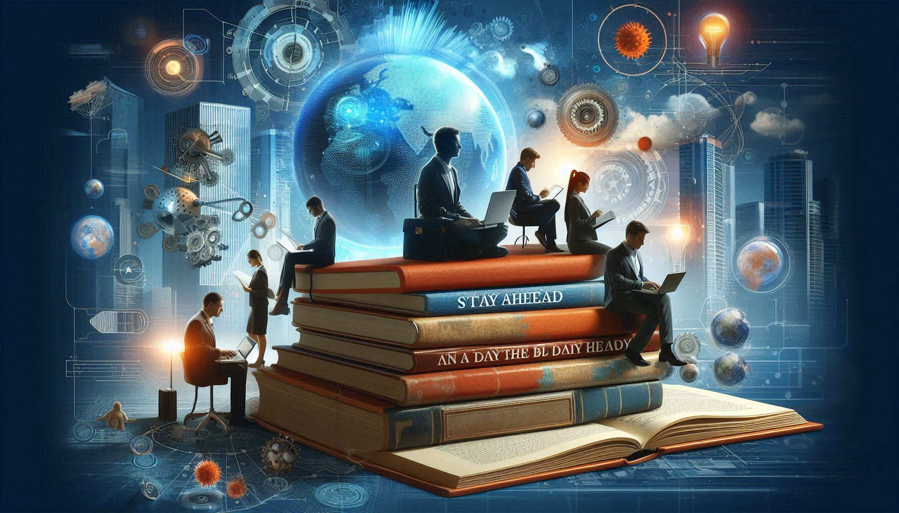Mantenha-se à Frente: Como o Aprendizado Online Capacita Profissionais na Era da Mudança Constante