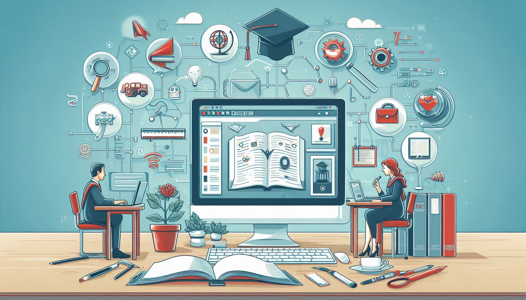 A Revolução da Educação Online: Da Correspondência ao Ensino Digital Moderno