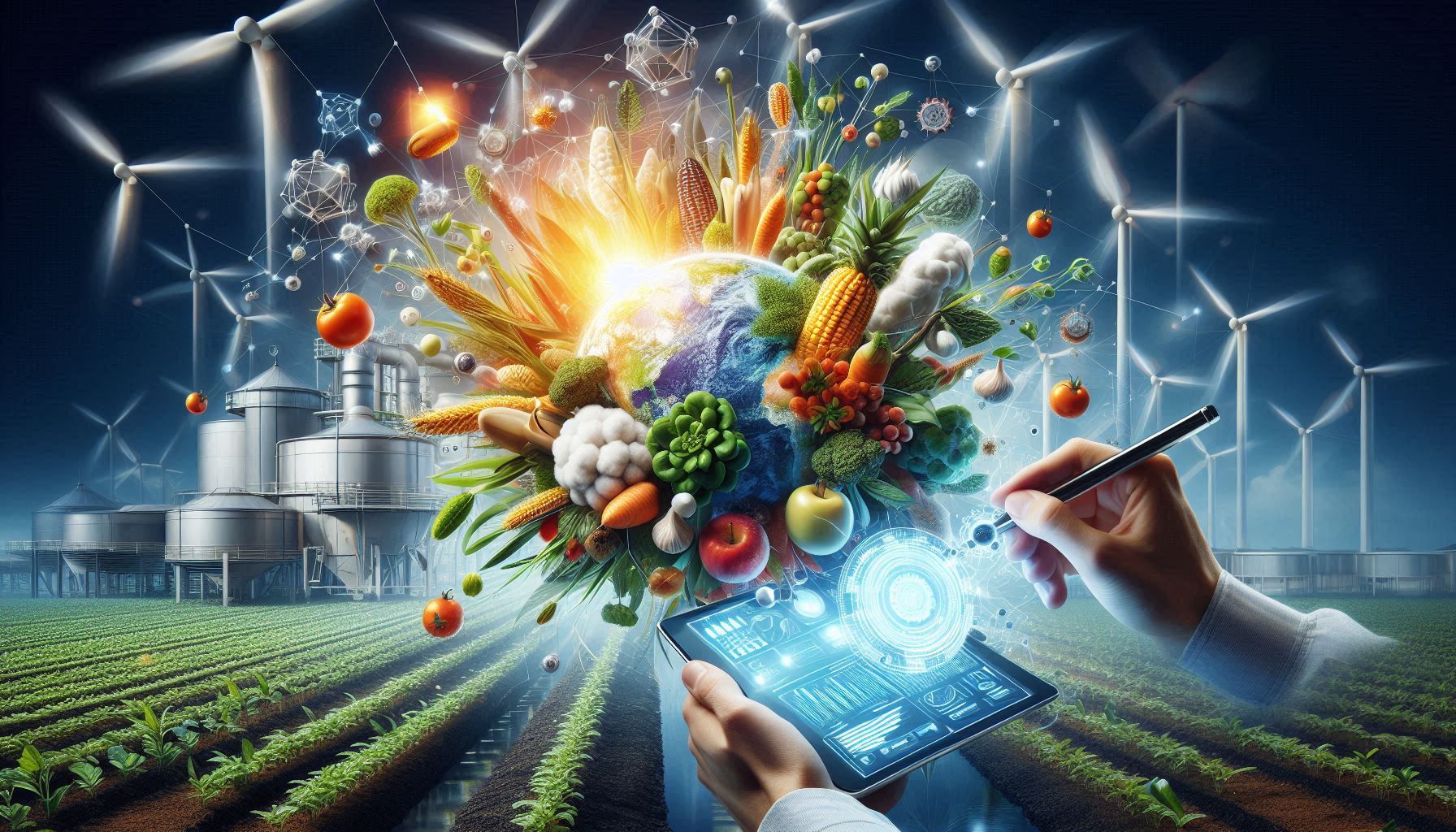 Inovações na Agricultura e na Produção de Alimentos: Moldando o Futuro da Alimentação