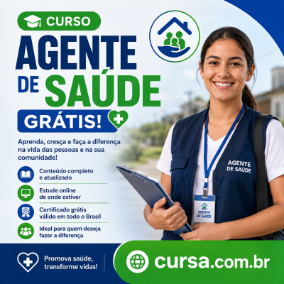Curso Agente de Saúde Gratuito